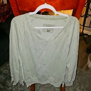 American Eagle Womens Sage Green Sweatshirt, sz XS!